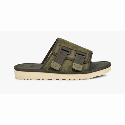 Chinelos UGG Dune Homem Verdes | PT-RQIUS